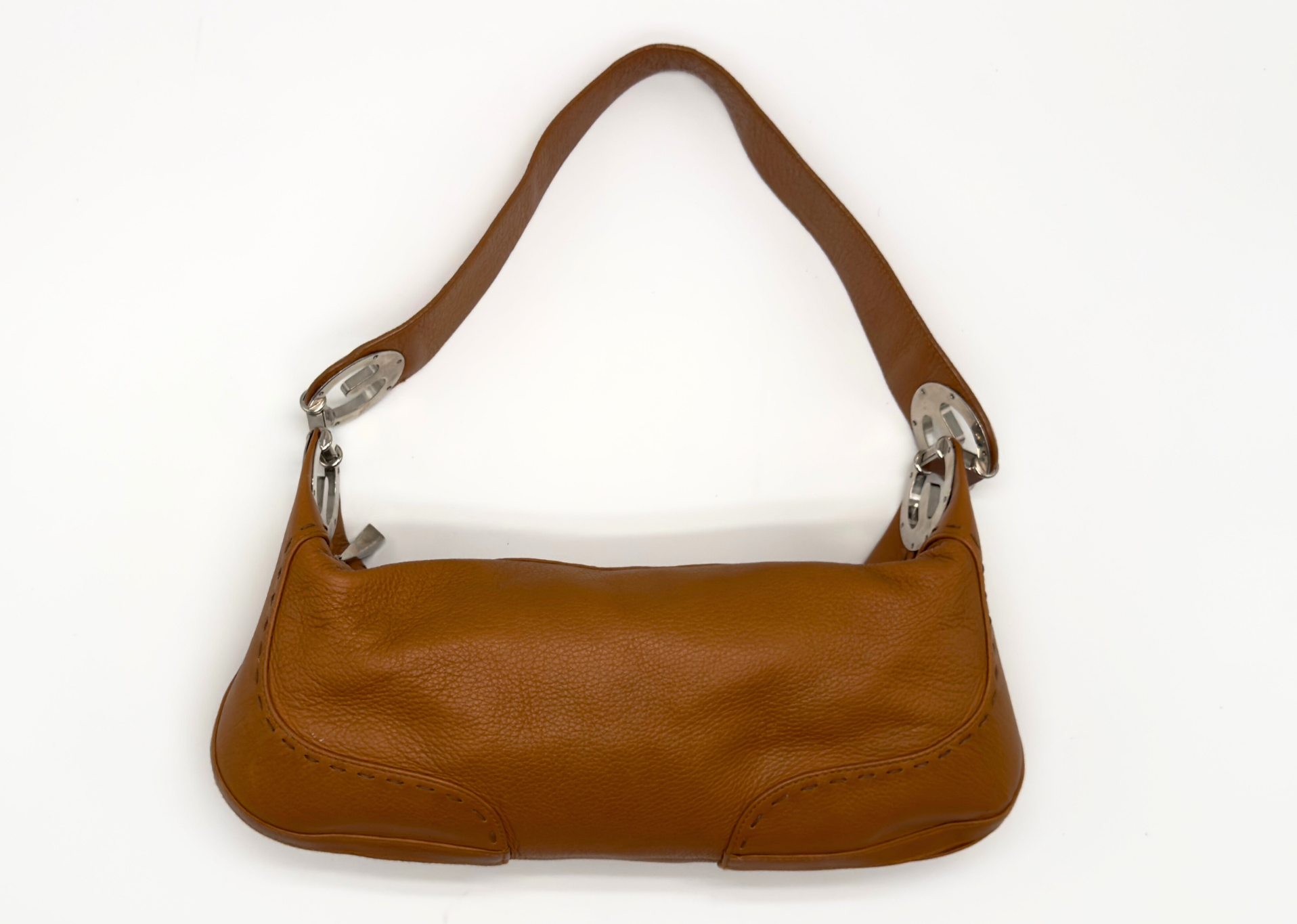 Escada pebbled leather popular hobo bag